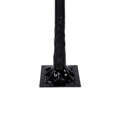 AECOJOY 3 Pac Christmas Tree with Purple Lights, 4FT 5FT and 6FT, Lighted Black Tree for Halloween Decoration