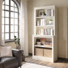 Bevfint 72" Tall Bookcase, White Large Floor Standing Bookshelf, 5 Tier Shelves Open Storage Organizer, Book Case for Living Room Hallway Kitchen Home Office Bedroom, White - 5 Tier
