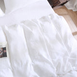 100% Pure Linen Duvet Cover with Button Closure and Corner Ties Soft & Breathable - Natural Full/Queen