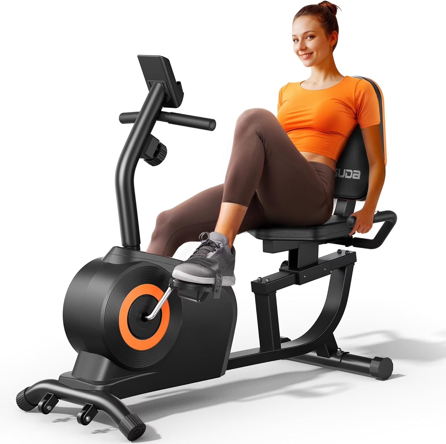 Yosuda Recumbent Exercise Bike for Senior for Home with 350 lb Capacity