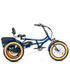Addmotor M - 360II Semi - Recumbent Electric Trike, 85MI, Fat Tire 3 Wheel Electric Bike for Adults, 750W 48V 20ah Electric Tricycle for Seniors, 20" Electric Trike with Speed Differential, Green
