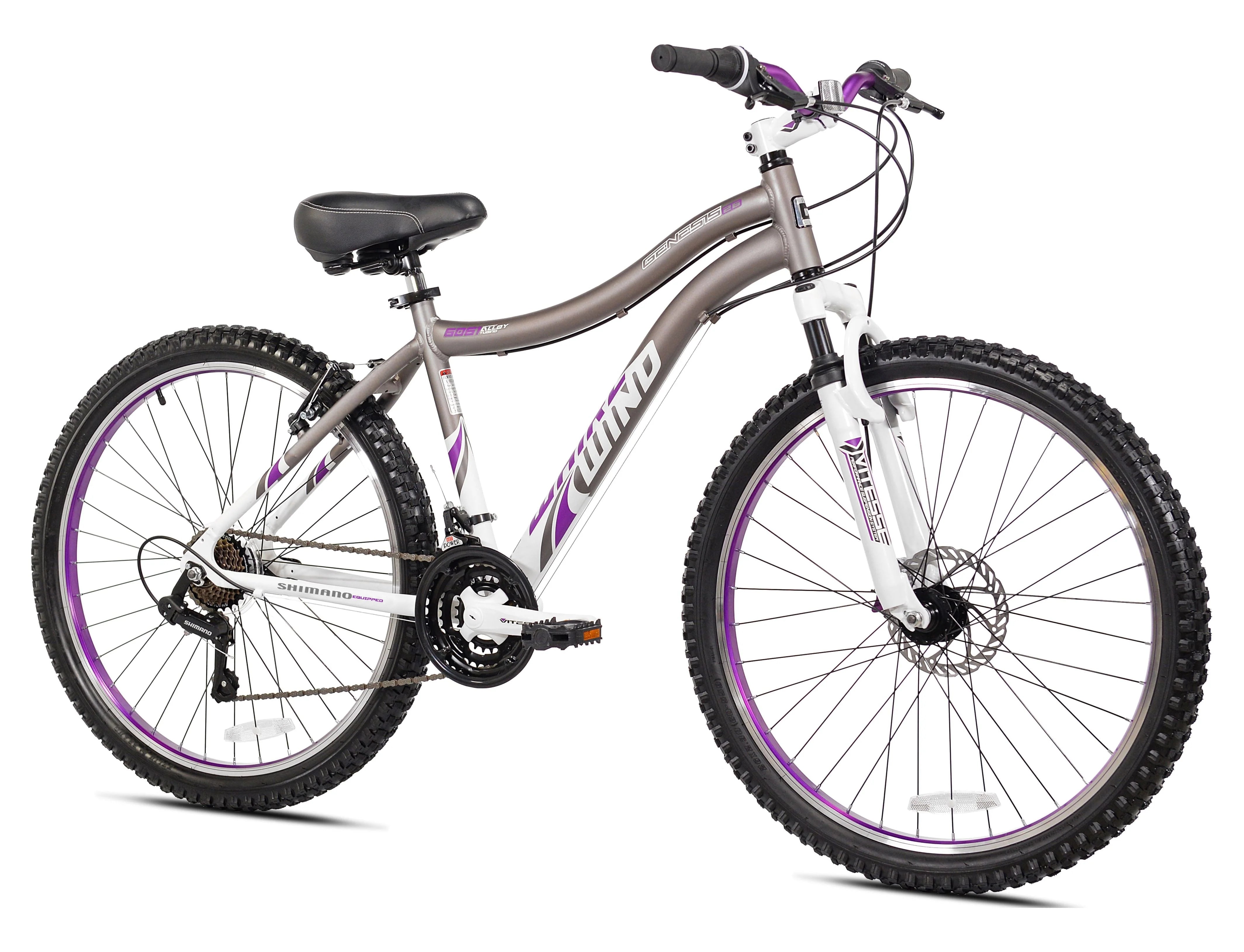 Genesis 26" Whirlwind Women'S Mountain Bike, Gray