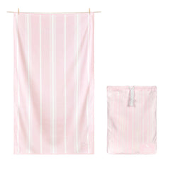 Dock & Bay Quick Dry Bath Towel & Home Towel - Peppermint Pink