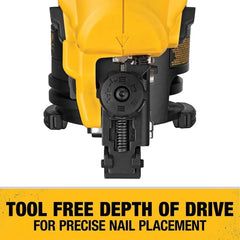 Dewalt 20V Max 15 Cordless Coil Roofing Nailer Kit