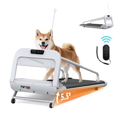Under Desk Treadmill, Walking Pad, 2 in 3 Portable Treadmill with Handle Remote Control LED Display, Walking Jogging Machine for Home Office Use