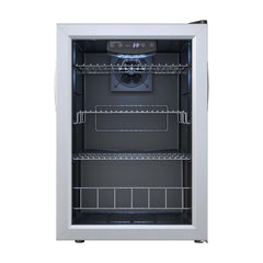 Edgestar Bwc91 17" Wide 80 Can Capacity Extreme Cool Beverage Center - Stainless Steel