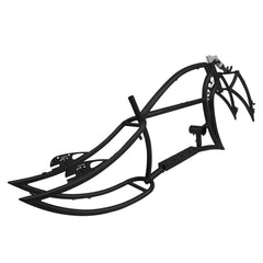 Tracer Signature Pro E - Bikes Frame with Fork, for 26" 3.0, 4.0 Fat Tire, Coaster Brake/Disc Brake, for Beach Cruiser Bike, Black