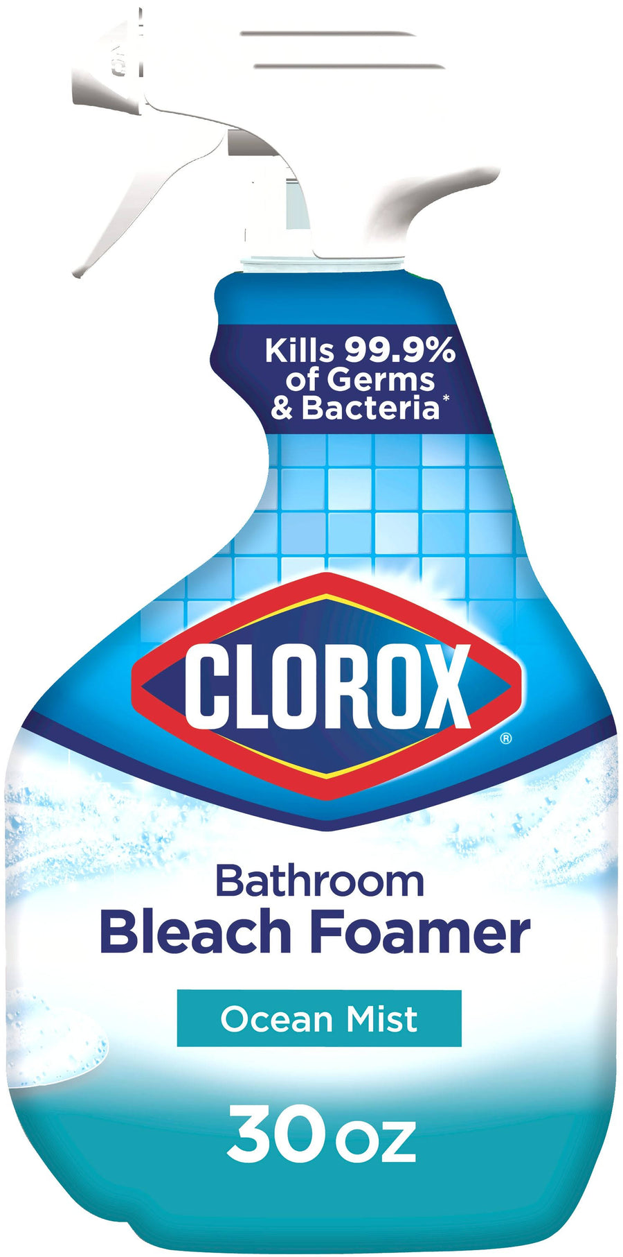 Clorox Bathroom Bleach Foamer, Ocean Mist - 30 fl oz