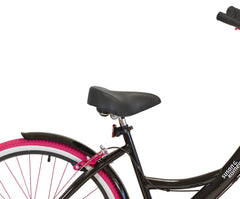 26" Susan G. Komen Cruiser Bike, Adult, Ages 12+, Black and Pink