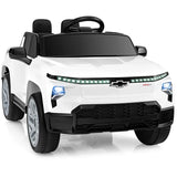 12V Licensed Chevrolet Ride On Truck Car Kids Electric Vehicle with Remote Control, Rear Storage, Lights, Music & Spring Suspension for Ages 3+