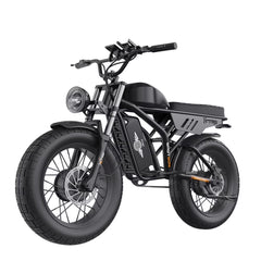 Freego F3 Pro 2000W Dual Motor Electric Bike for Adults, & Dual Battery 48V/40ah, 20"x4.0" Fat Tires Off Road Electric Bicycle with Removable Battery, 34MPH&68 Long Range E Bike UL2849