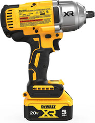 DEWALT 20V MAX XR 1/2" High Torque Impact Wrench with Hog Ring Anvil Kit (DCF900P1)