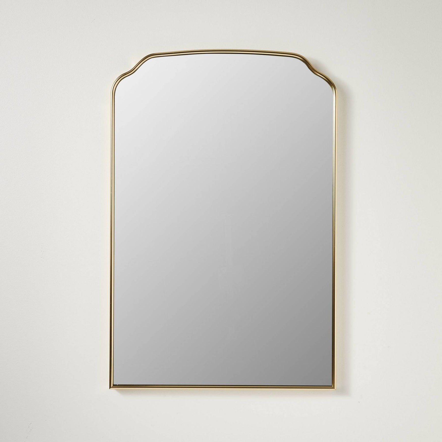 20"x30" Romantic Arch Aluminum Wall Mirror Brass - Threshold Designed with Studio McGee