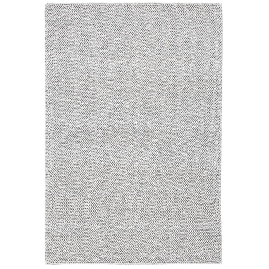 Almus Handmade Tufted Wool Silver Area Rug Beachcrest Home Rug Size: Rectangle 6' x 9'