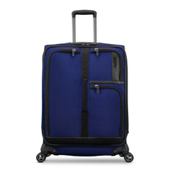 American Tourister Cargo Max 25" Softside Medium Checked Spinner Luggage Single Piece - Sapphire Blue