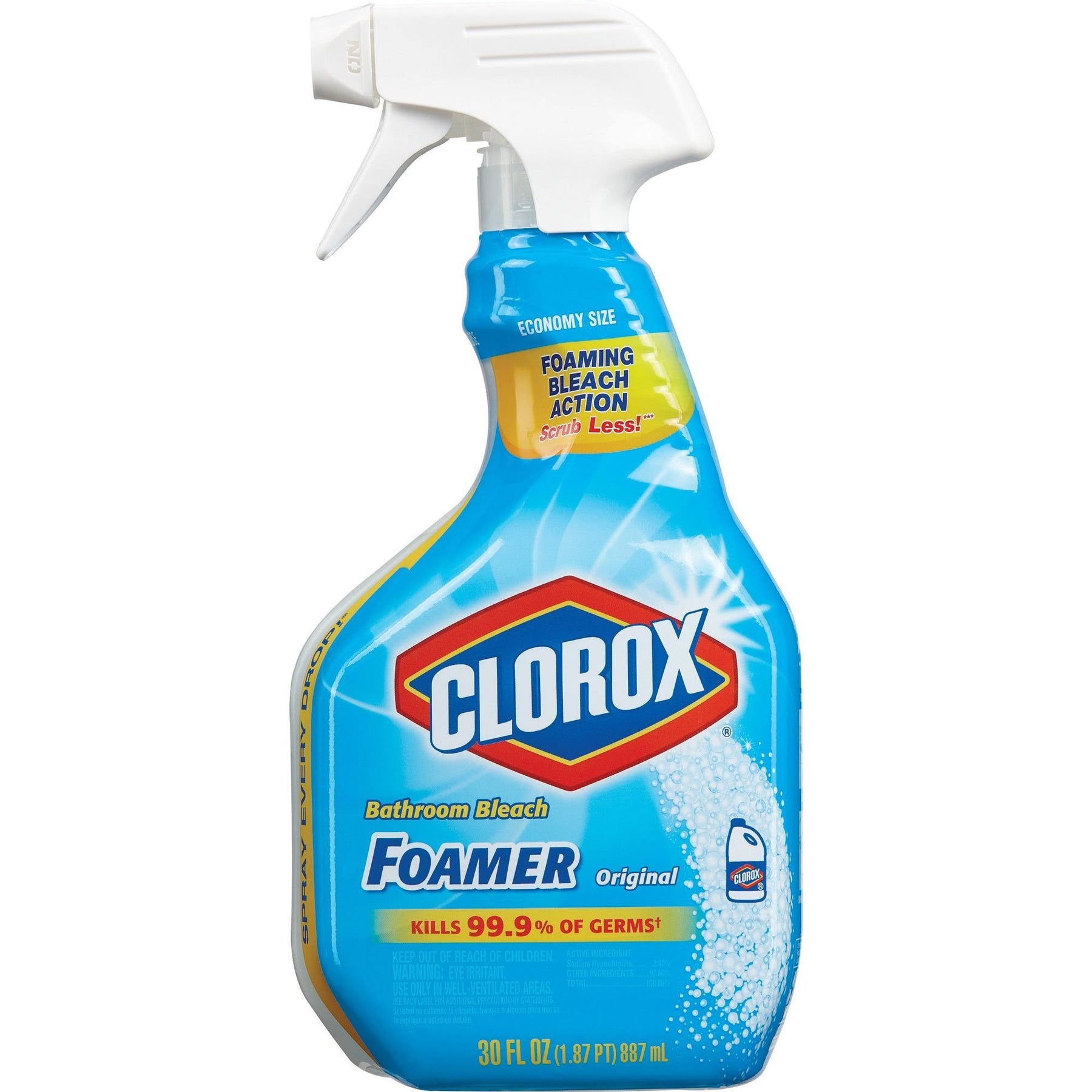 Clorox Bathroom Bleach Foamer Original Spray