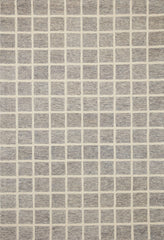 Chris Loves Julia x Loloi 3'6" 5'6" Slate/Ivory Polly POL-05 Area Rug