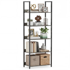 Tangkula 5-Tier Bookshelf for Living Room