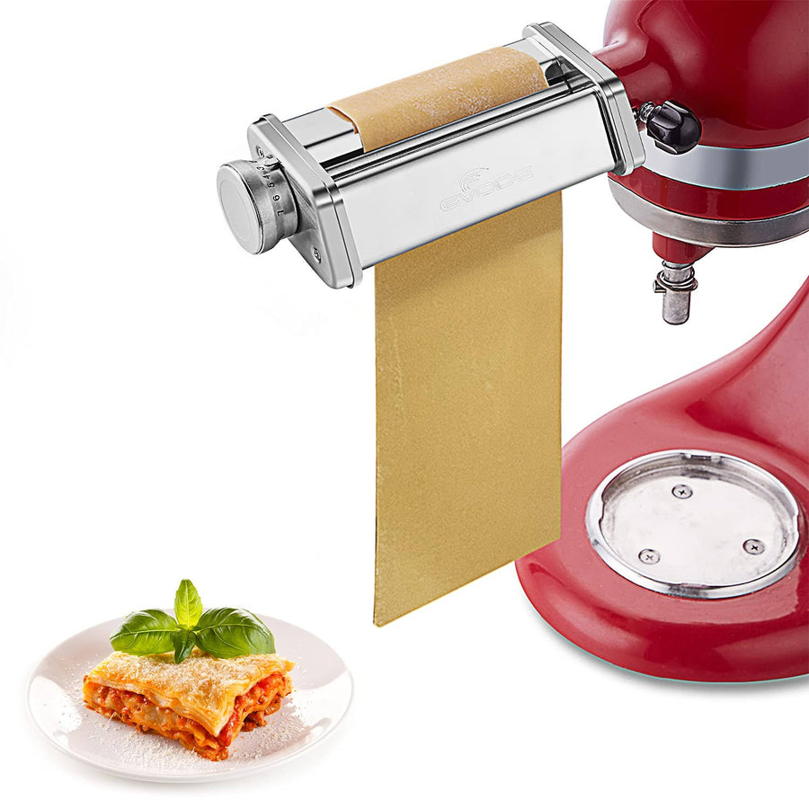 Gvode Kitchen Pasta Roller Attachment for KitchenAid Stand Mixer,stainless Steel,mixer