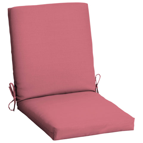 Mainstays 43 inch x 20 inch Grapefruit Texture Rectangle Outdoor Chair Cushion, 1 Piece, Size: 20 x 43
