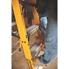 Dewalt 4 - Foot Fiberglass Step Ladder, Type Ia, 300 - Pound Load Capacity, Dxl3010 - 04