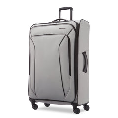 American Tourister X - Lite 3 - Piece Luggage Set with Spinner Wheels - Light Grey