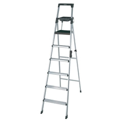 Cosco 8 Ft. Signature Series Aluminum Folding Step Ladder 300 lb. Type IA (12 Ft. Max Reach)