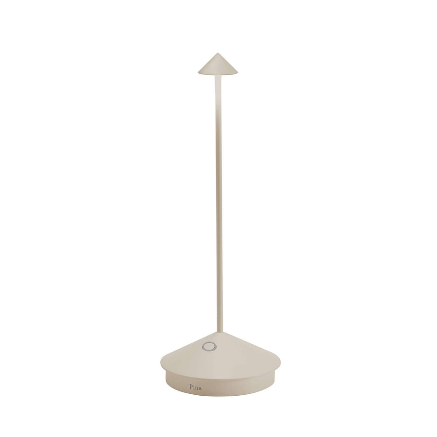 Zafferano Pina Pro Table Lamp Sand