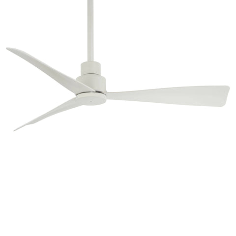 Minka Aire (F786) Simple 44" Ceiling Fan Flat White