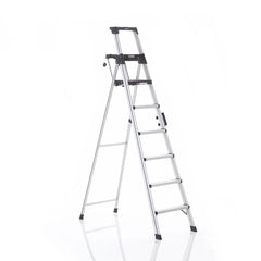 Cosco 8 Ft. Signature Series Aluminum Folding Step Ladder 300 lb. Type IA (12 Ft. Max Reach)