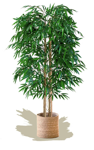 Maia Shop Bamboo, Artificial Tree with Natural Canes, Made with The Best Materials, Ideal for Home Decoration, Artificial Plant 5 Feet Tall - 60 inch