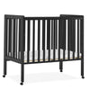 Delta Children Lee Portable Folding Mini Crib with 1.5 - Inch Mattress - Greenguard Gold Certified, Bianca White