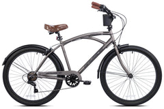 26 In. Bayside Men'S Cruiser Bike, Satin Cocoa