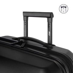 (2 Pack) PUR by Ifly Hardside 28" Checked Luggage, Black
