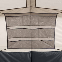 Ozark Trail 10 - Person Instant Cabin Tent - 2 - Room Family Camping Tent with Rainfly