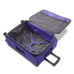 American Tourister X - Lite 3 - Piece Luggage Set with Spinner Wheels - Light Grey