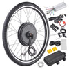 Yescom Electric Bike Conversion Kit 48V 1000W 26" Front Wheel E - Bike Conversion Kit Dual Mode Controller