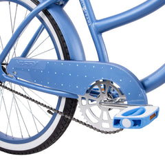 Huffy 24" Cranbrook Girls' Cruiser Bike with Perfect Fit Frame, Ages 12+ Years, Periwinkle