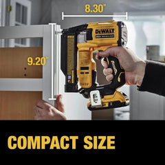 Dewalt DCN623D1 20 - Volt MAX Atomic Compact Cordless Pin Nailer Kit, Brushless Motor, 23 Gauge, Battery - Quantity 1