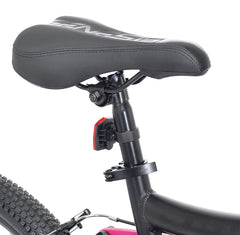 Kent Genesis Maeve Mountain Bike, 26" Wheels, Adults Ages 13+, Black and Pink