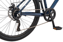 Schwinn Junction 27.5 in Mens Hybrid Bike, 7 Speed Adult Bicycle, Navy