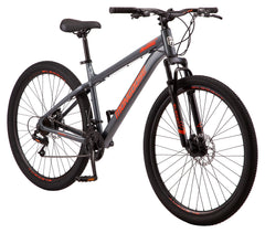 29" Durham Mountain Bike, 21 Speeds, Gray