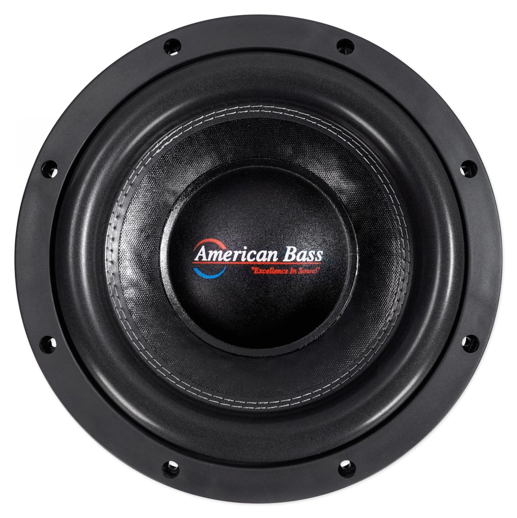 American Bass HD 10 in Subwoofer 1500 Watt RMS and 3000 Watt Max Power, 2 Ohm Impedance, 350 - Oz Magnet, and 3 - Inch Voice Coil, Pack of 1