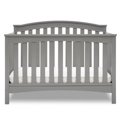 Delta Children Waverly 6 - in - 1 Convertible Baby Crib. Grey