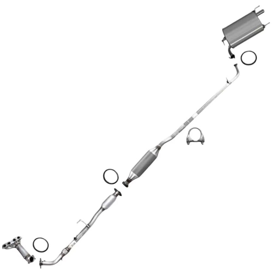 Complete Exhaust System Fits 2007 - 2009 Toyota Camry 2.4 L with EPA - Approved