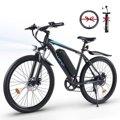 Hipatoo 26" Electric Bike 500W 20MPH E - Bike, 36V 10.4ah Battery, Ebike for Adults, E Bike UL2849