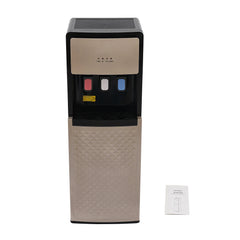 Champaign Gold Bottom Loading Water Dispenser - Hot, Cold & Room Temperature Water, 500W Heating, 90W Cooling, Safe & User - Friendly Design for Home & Office