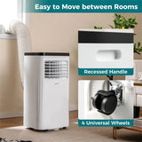 10000 BTU Portable Air Conditioner, 3-in-1 AC Unit, Fan & Dehumidifier with Sleep Mode, 24H Timer & Window Kit for Rooms up to 450 Sq. Ft