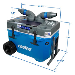 Bendpak CL - 50R Portable Air Cooler Ice Chest W/ Air Flow Nozzles and High Capacity Power Bank Connection - Remote Control