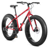 Mongoose Dolomite Adult Fat Tire Mountain Bike, 26 - Inch Wheel, Red